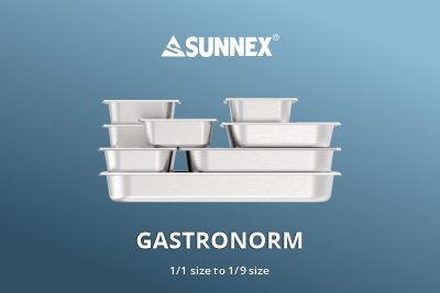 Sunnex Kvaliteetne Gastronorm pann on tulekul