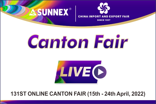 131. Canton Fair Kuumad tooted näitavad SUNNEXi videograafikut!