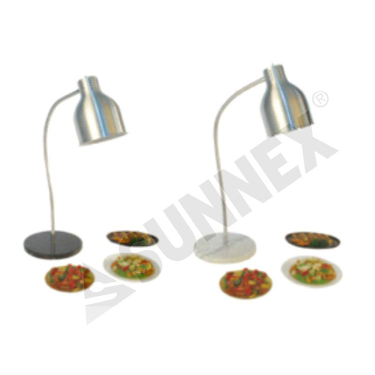 Toidu soojendamise lamp Q01H laualambi stiilis alusega